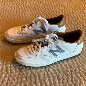New Balance Leather/Denim Classics- Size 9